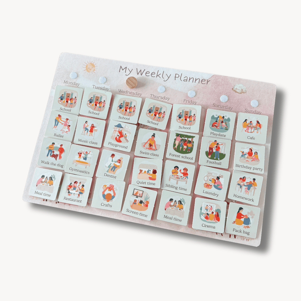 Weekly Planner for Kids - A4 - Baby&More