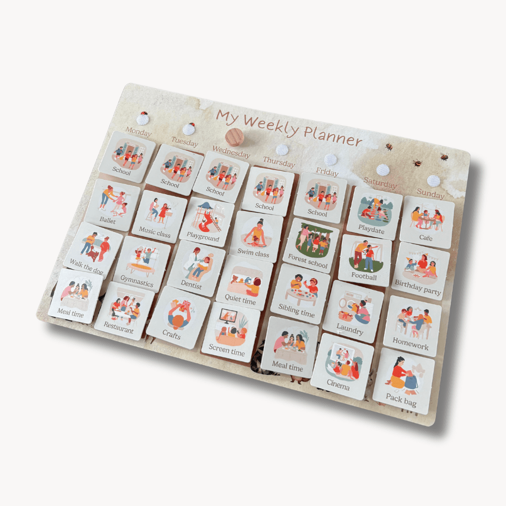 Weekly Planner for Kids - A4 - Baby&More