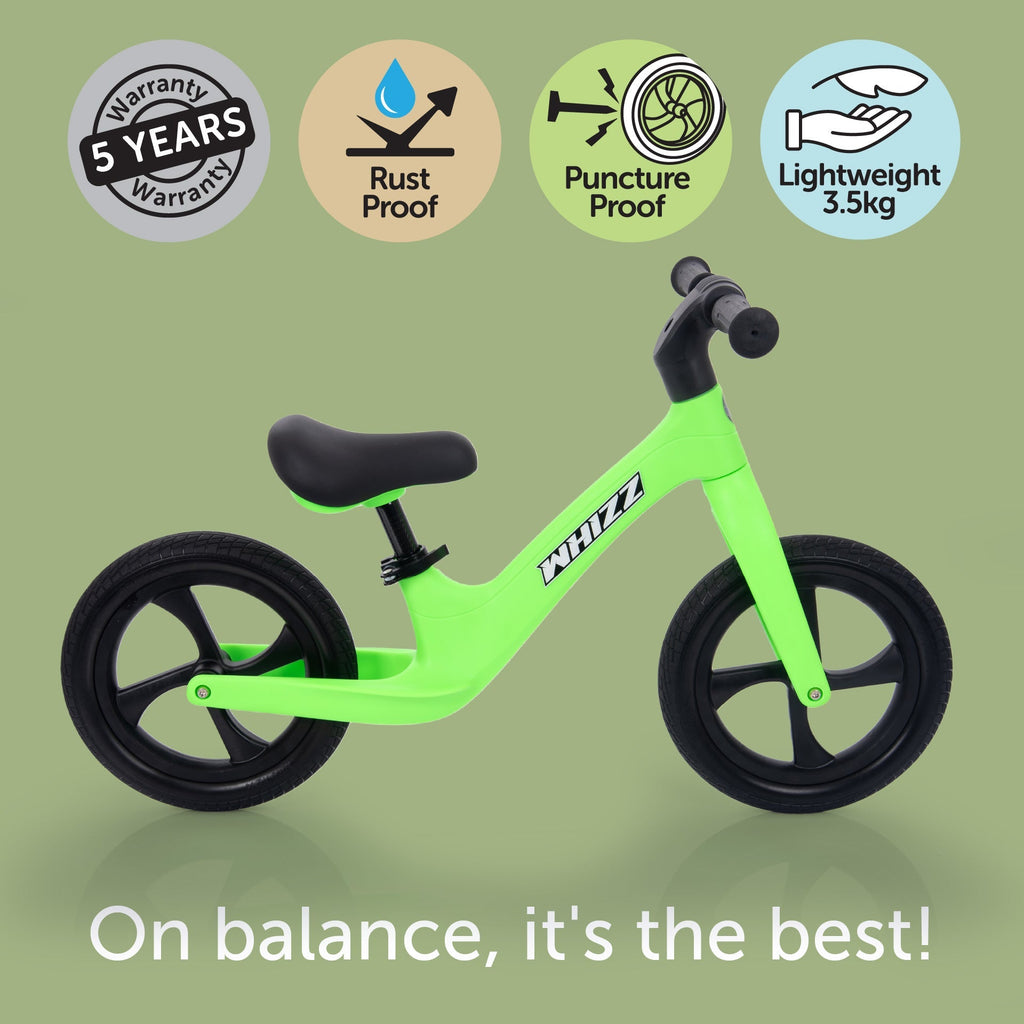 Whizz Balance Bike - Green - Baby&More