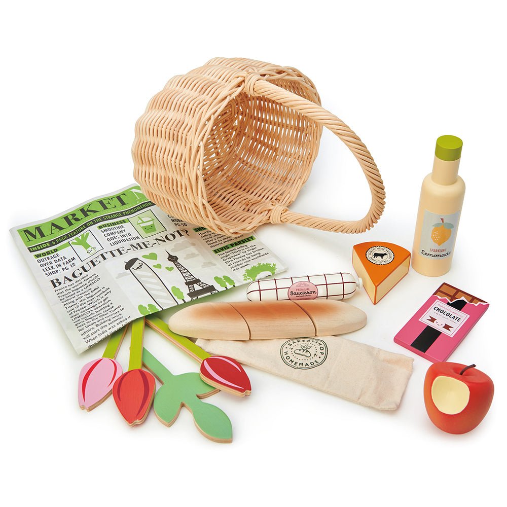 Wicker Shopping Basket - Baby&More