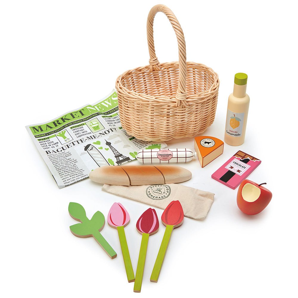 Wicker Shopping Basket - Baby&More