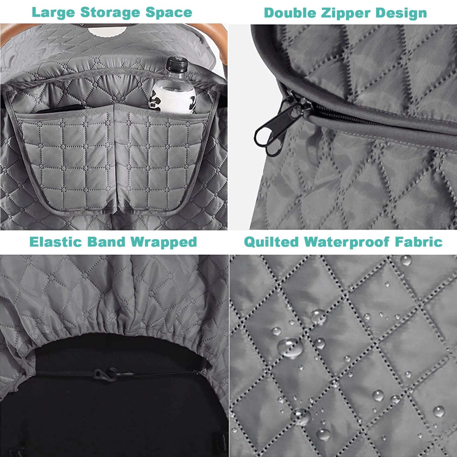 Lejoux Winter and Rain Cover For Stroller