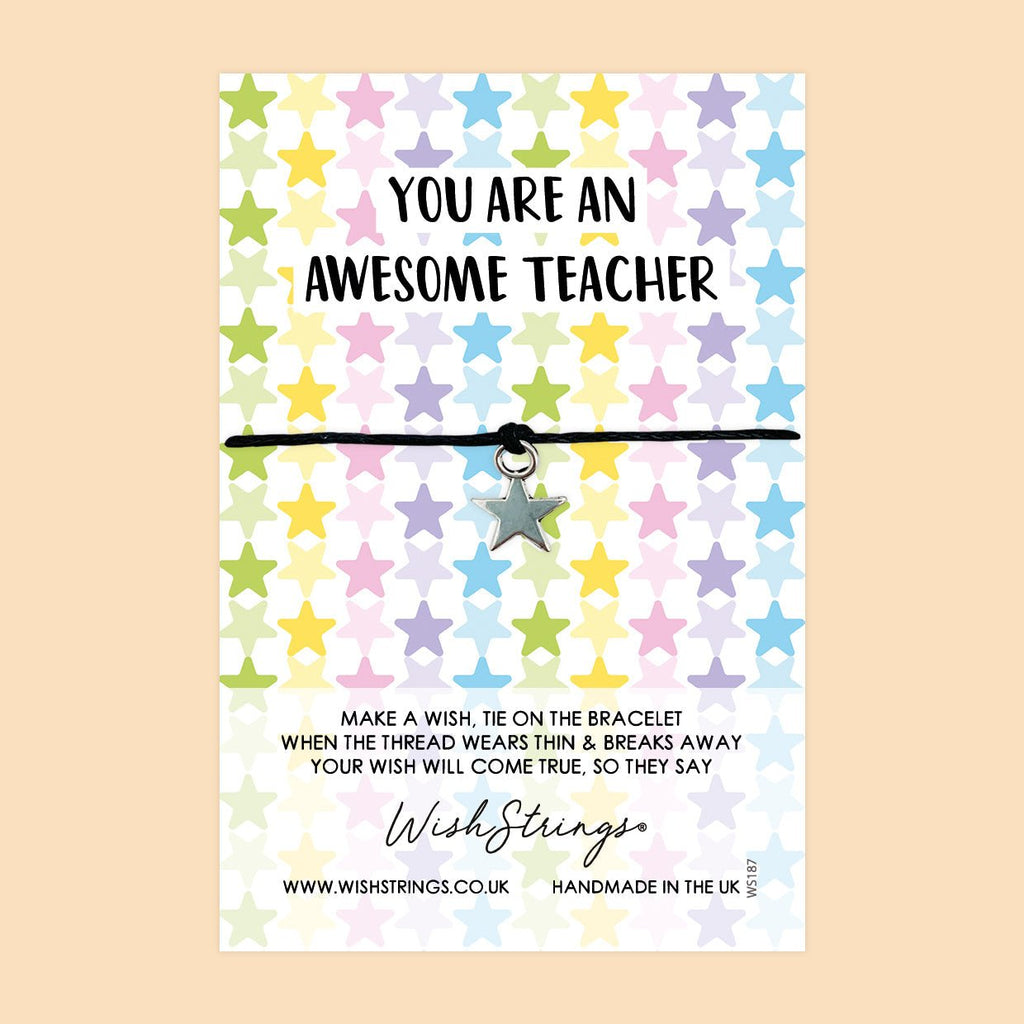 Wish Bracelet - Awesome Teacher - Baby&More