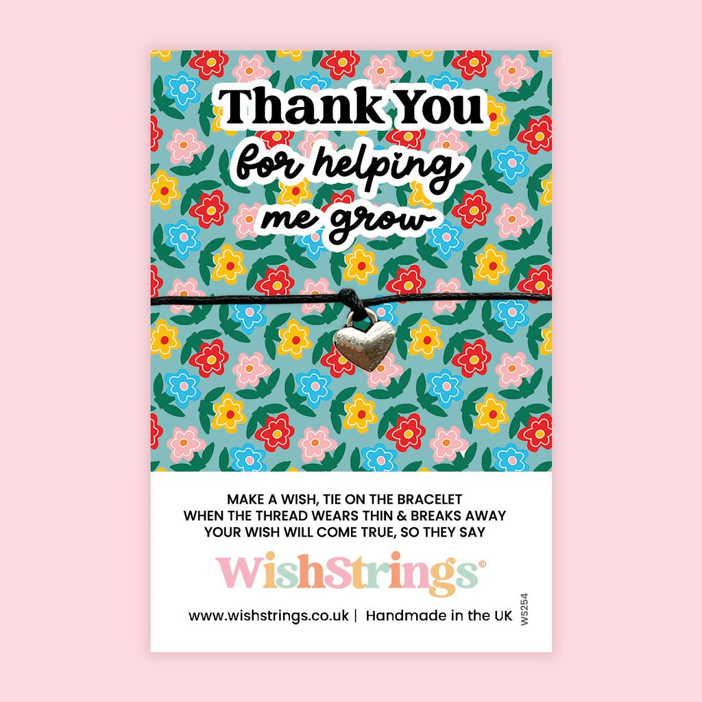 Wish Bracelet – Thank You for Helping Me Grow - Baby&More