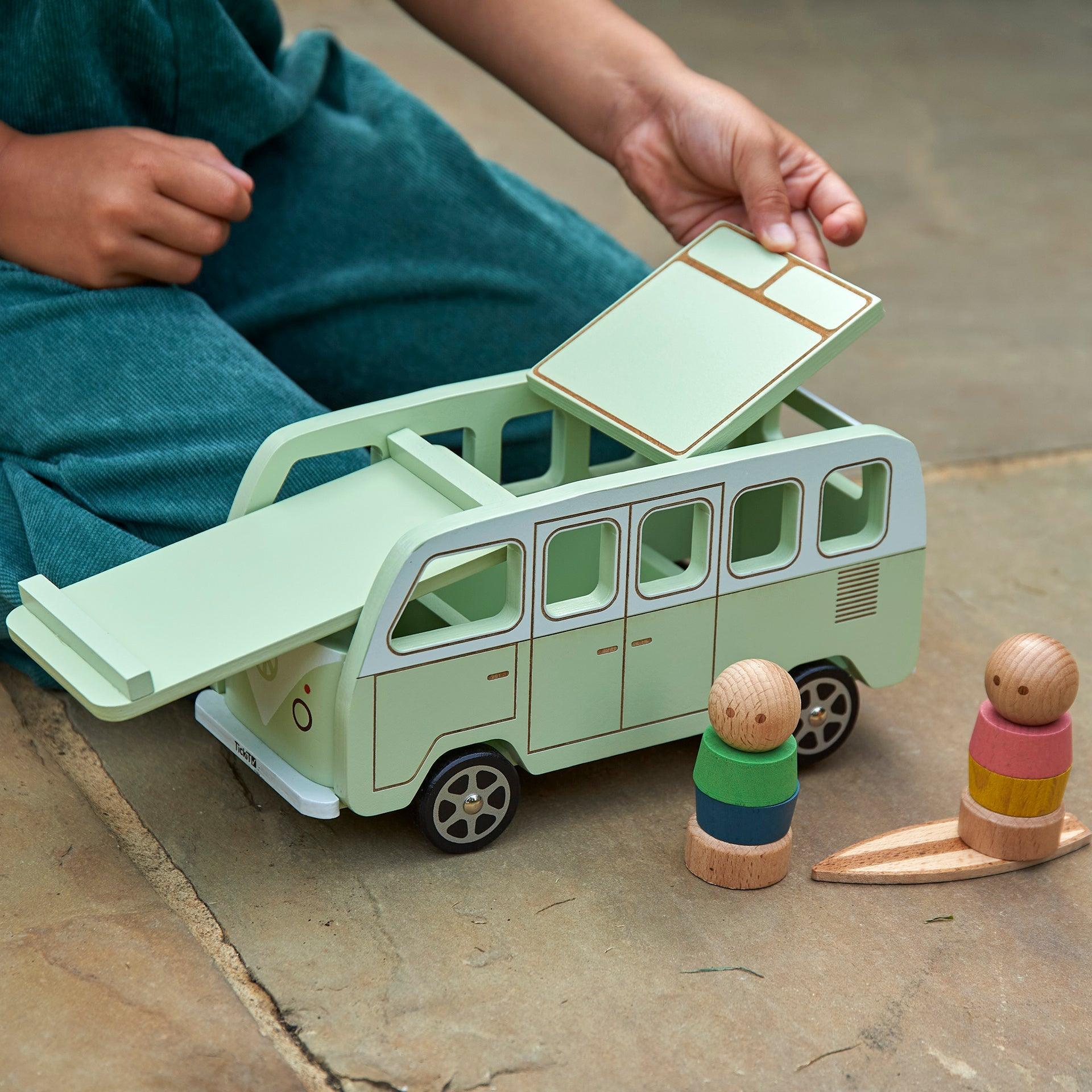 Wooden Adventure Camper - Baby&More