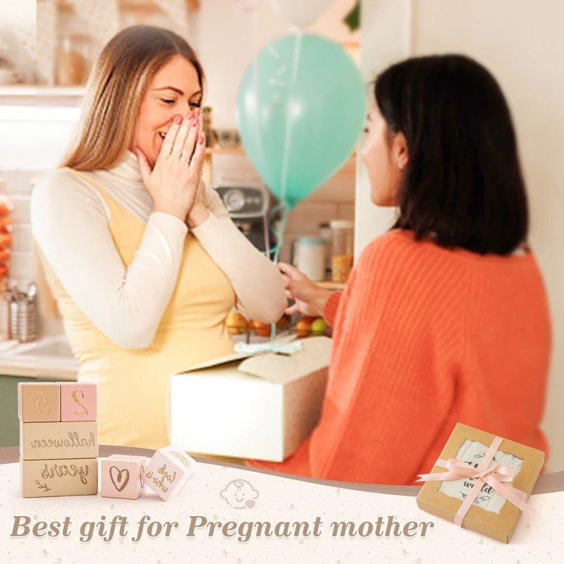 Wooden Milestone Blocks - Baby&More