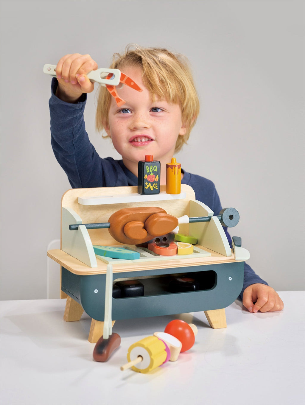 Wooden Barbeque Playset - Baby&More