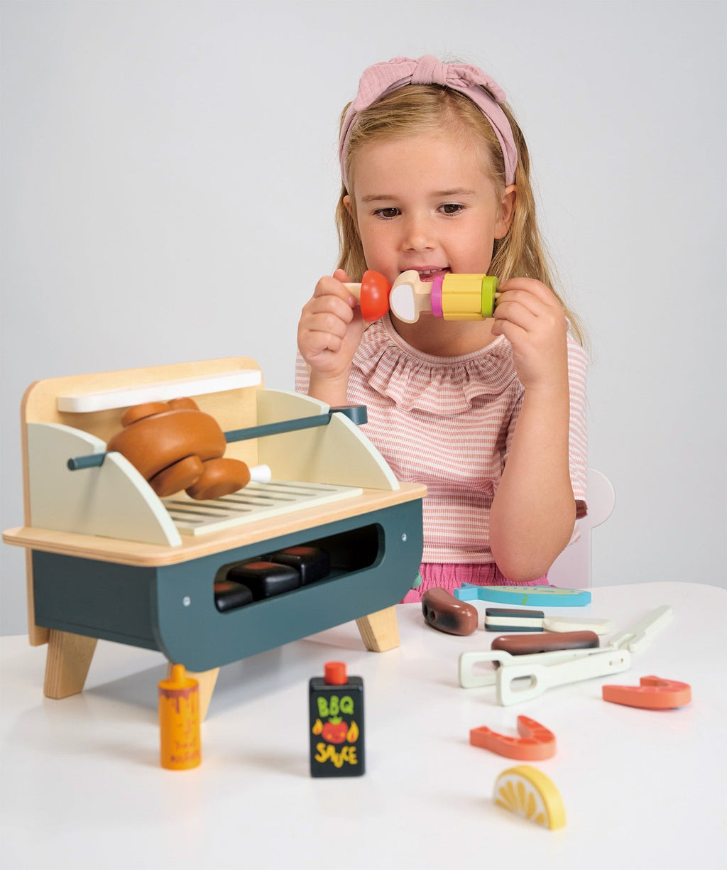 Wooden Barbeque Playset - Baby&More