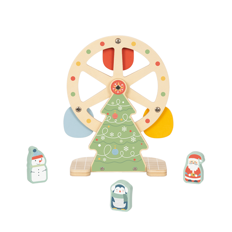 Wooden Christmas Ferris Wheel Tree & Friends - Baby&More
