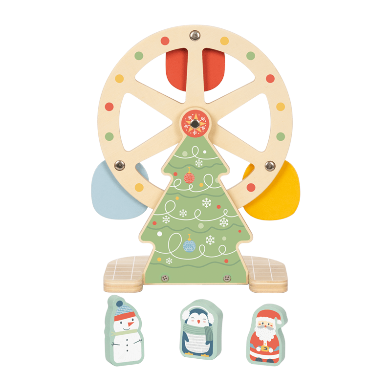 Wooden Christmas Ferris Wheel Tree & Friends - Baby&More