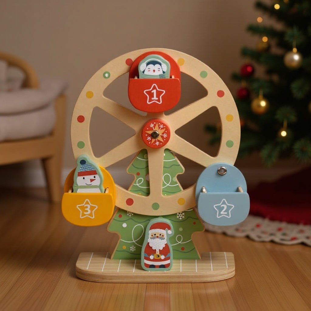 Wooden Christmas Ferris Wheel Tree & Friends - Baby&More