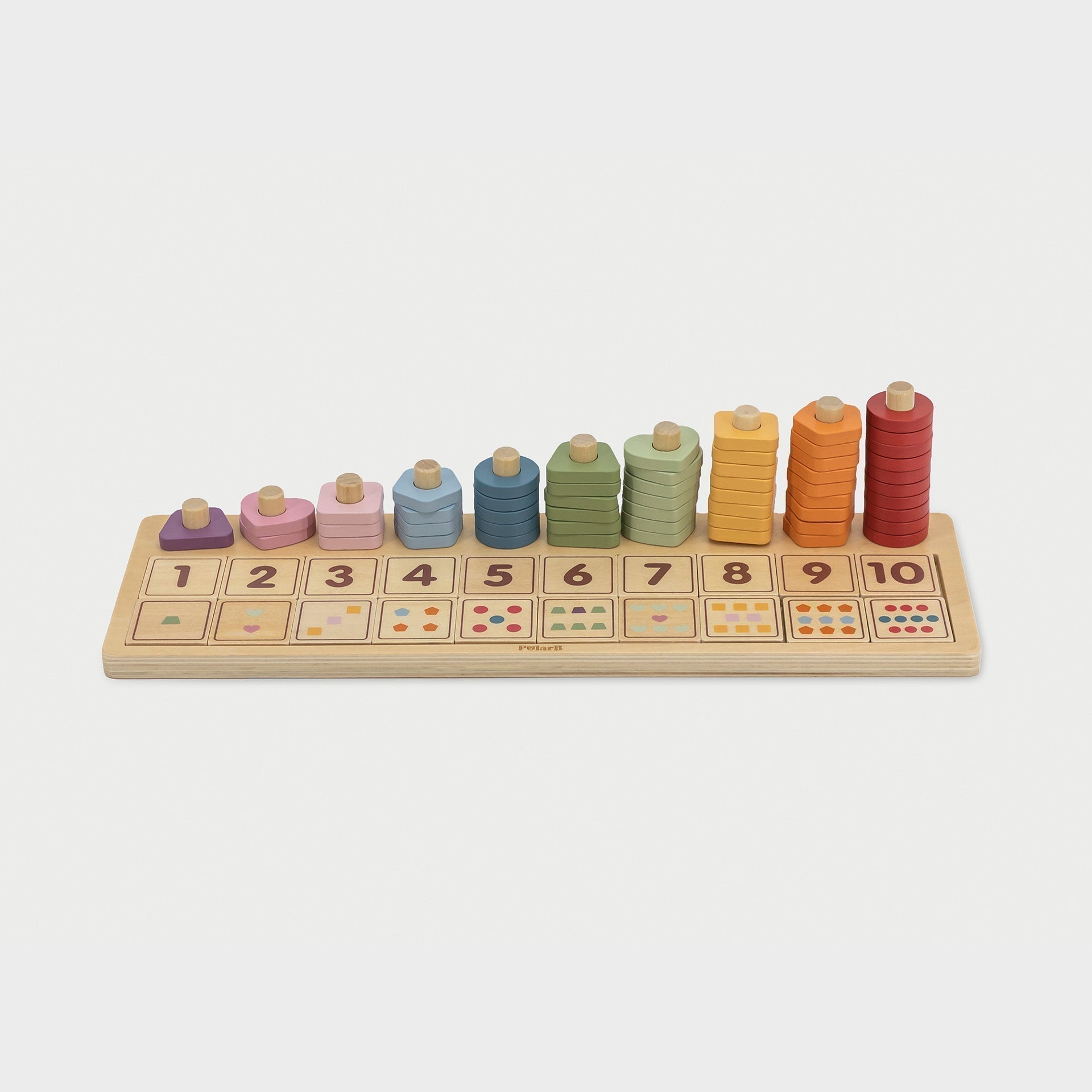 Wooden Count & Match Board - Baby&More