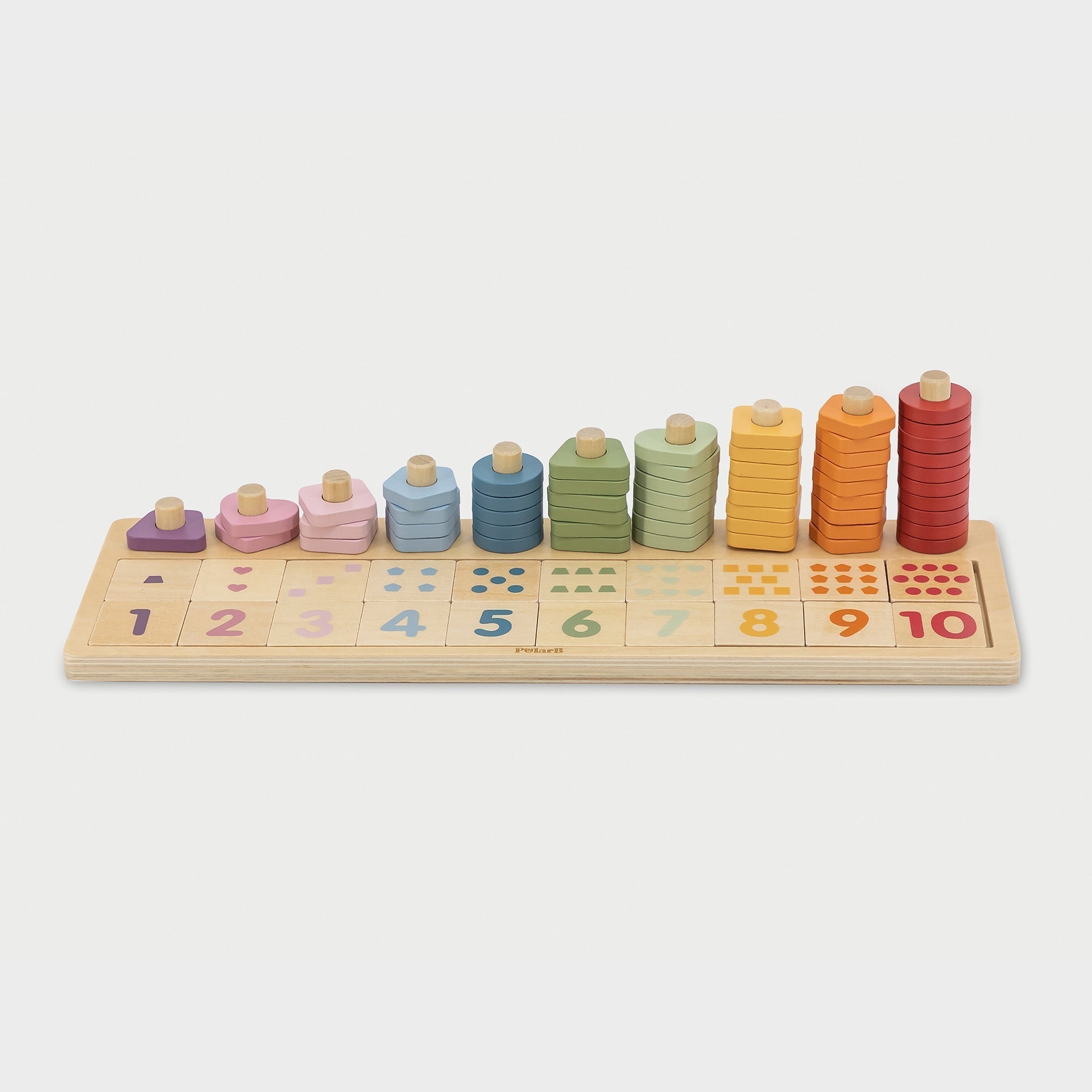 Wooden Count & Match Board - Baby&More