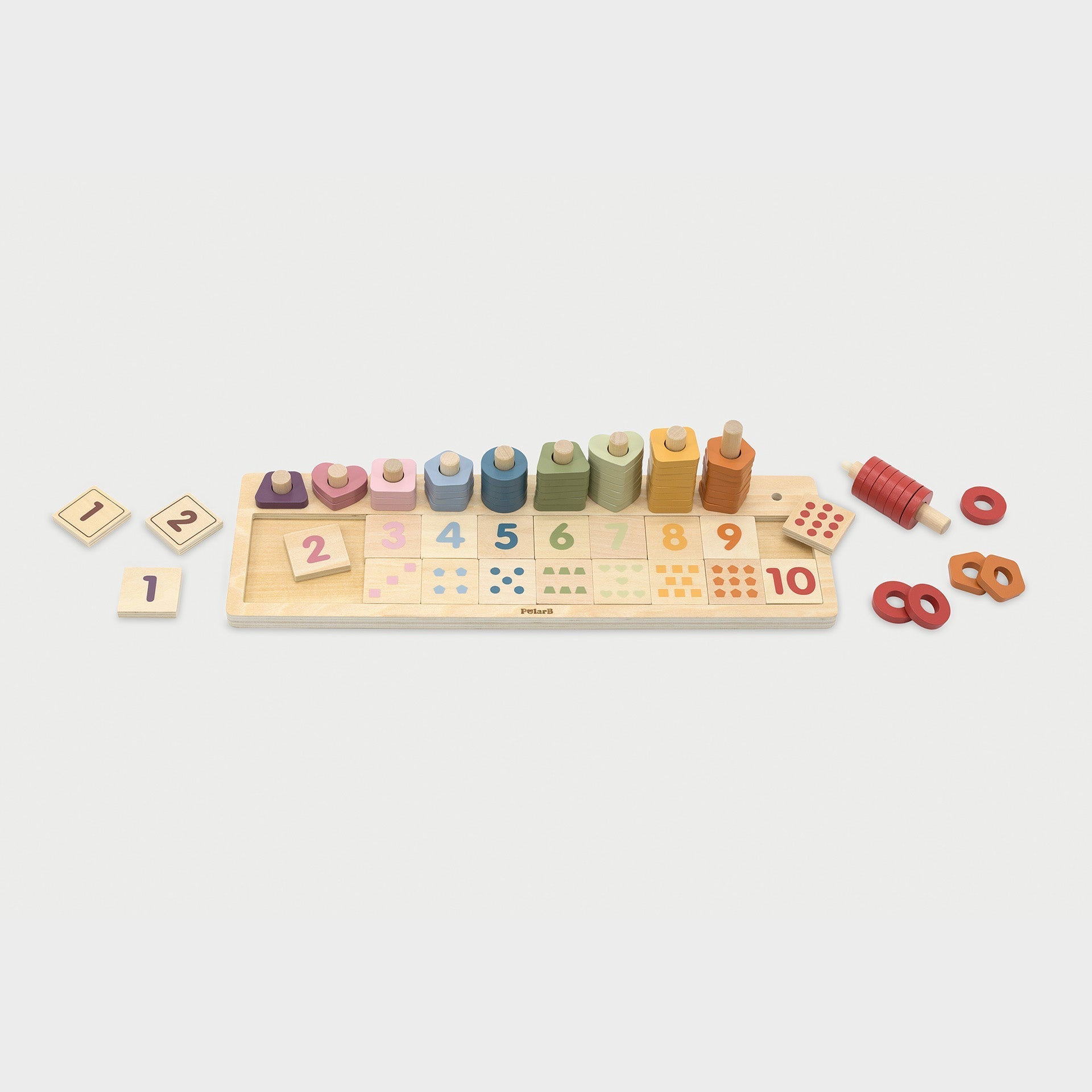Wooden Count & Match Board - Baby&More