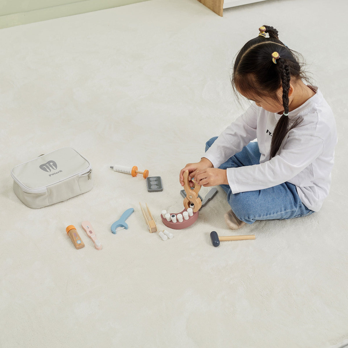 Wooden Dentist Play Set - Baby&More