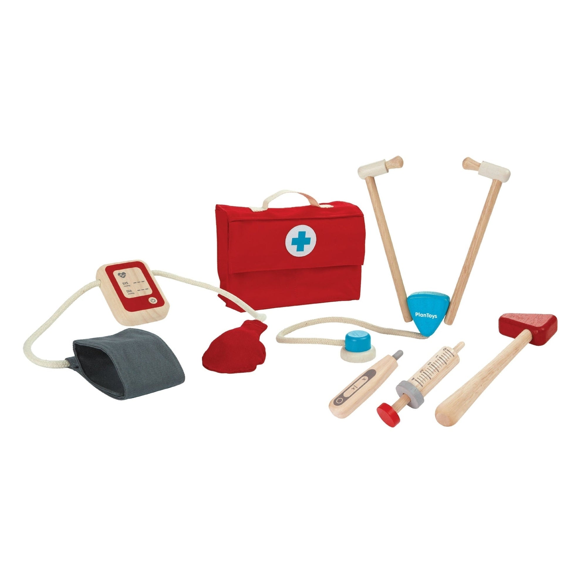 Wooden Doctor Equipment Set - Baby&More