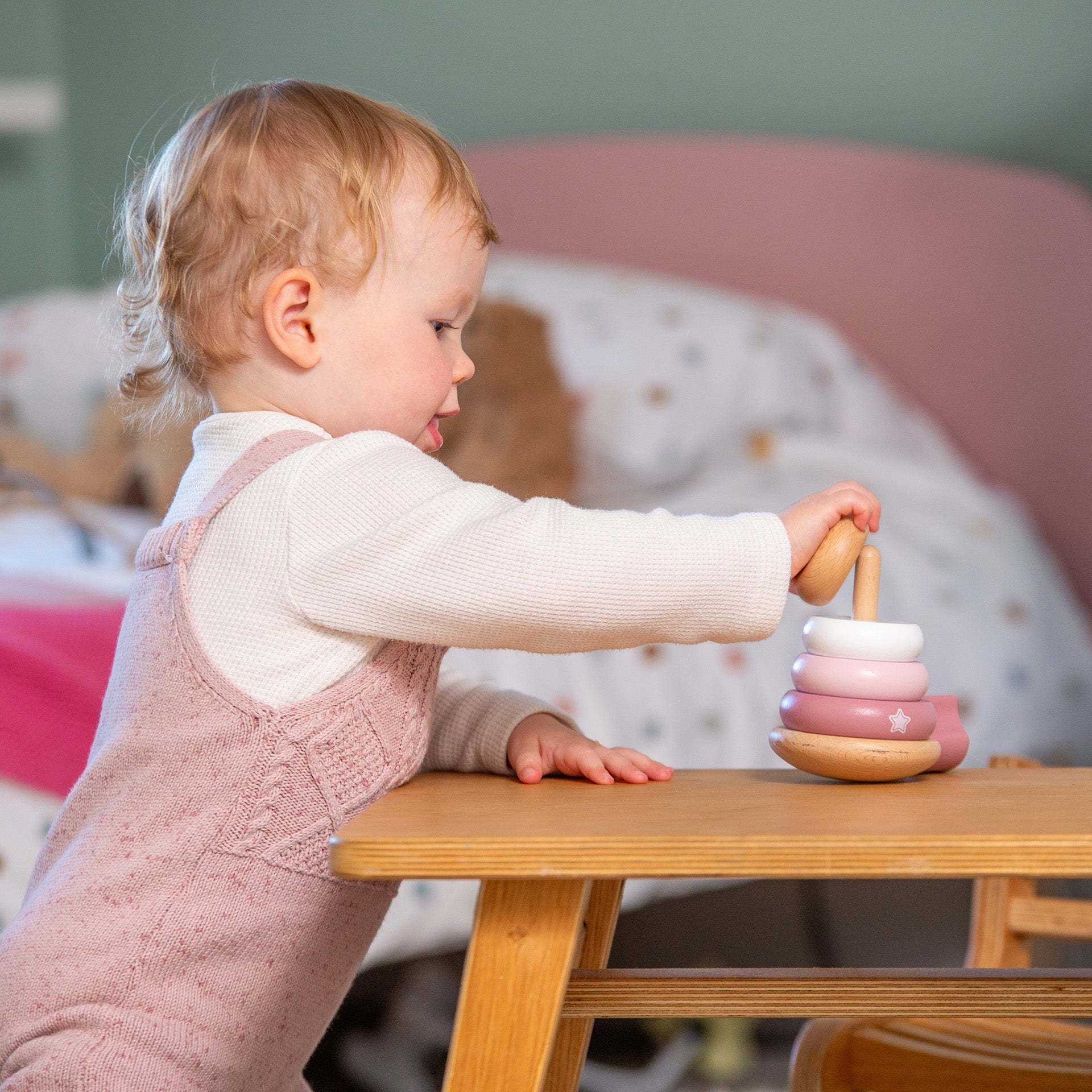 Wooden Fox Stacker - Baby&More