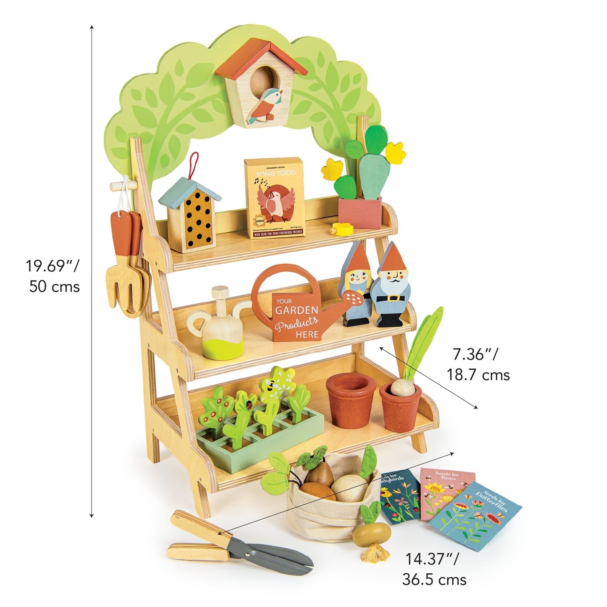 Wooden Garden Centre Playset - Baby&More