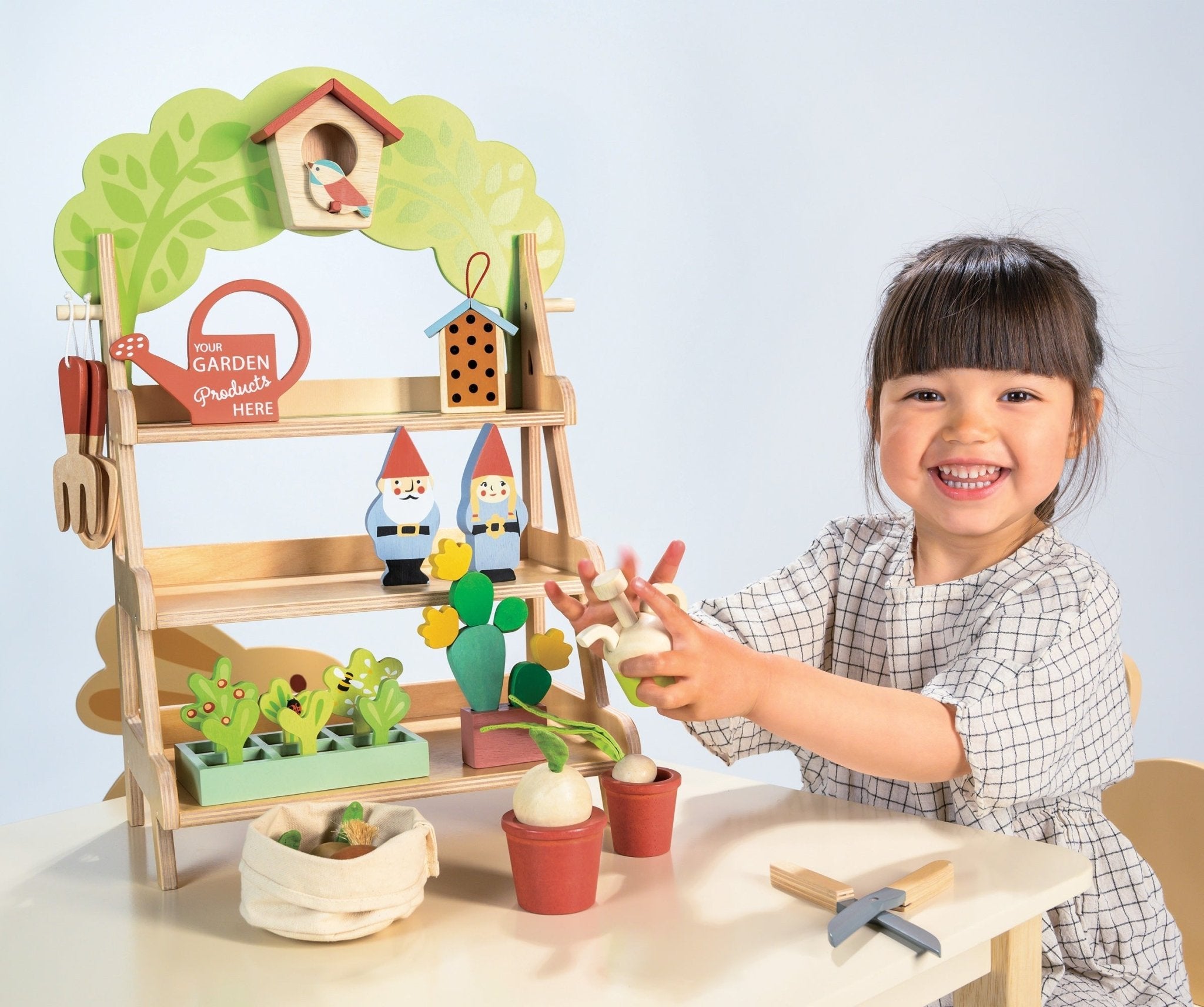 Wooden Garden Centre Playset - Baby&More