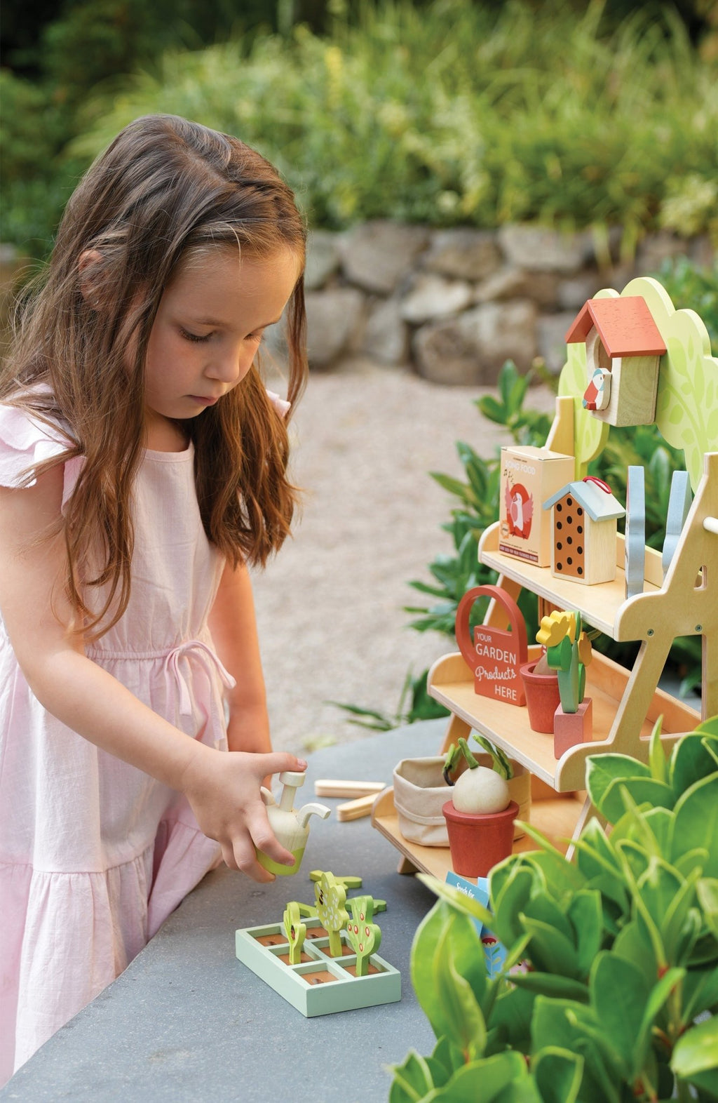 Wooden Garden Centre Playset - Baby&More
