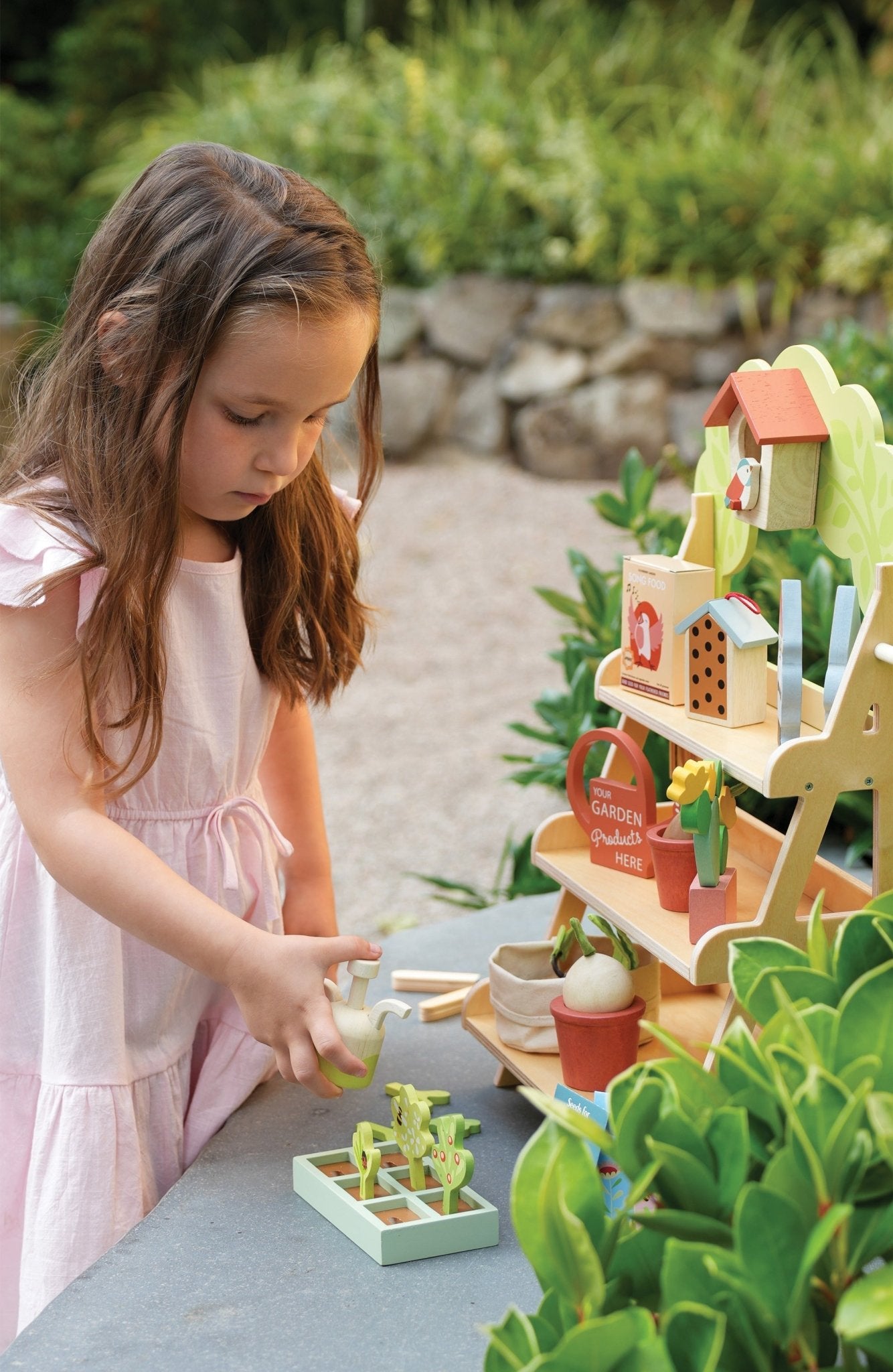 Wooden Garden Centre Playset - Baby&More