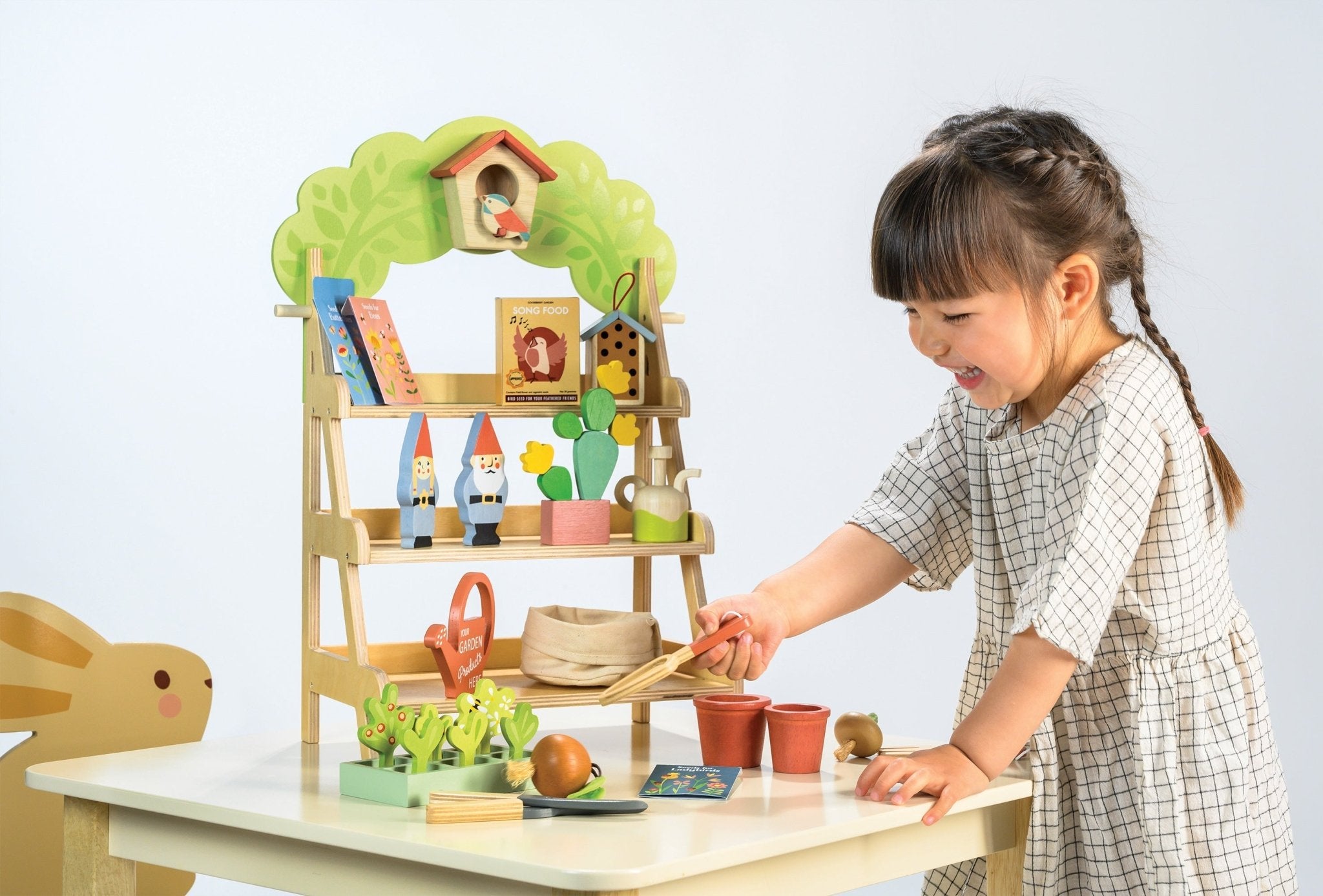 Wooden Garden Centre Playset - Baby&More
