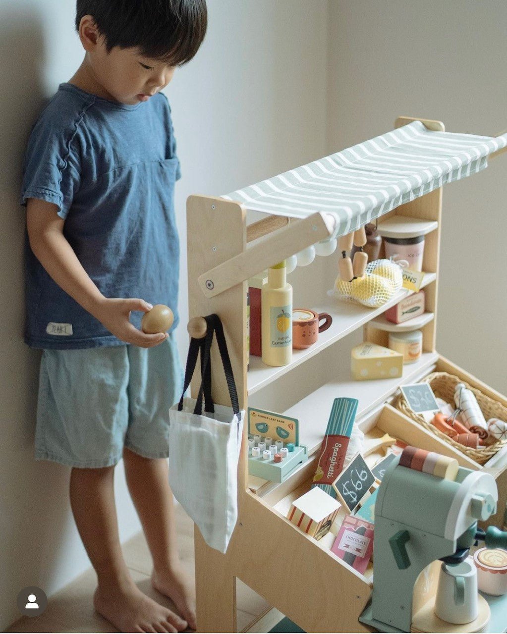 Wooden General Stores Market Stall / Shop - Baby&More