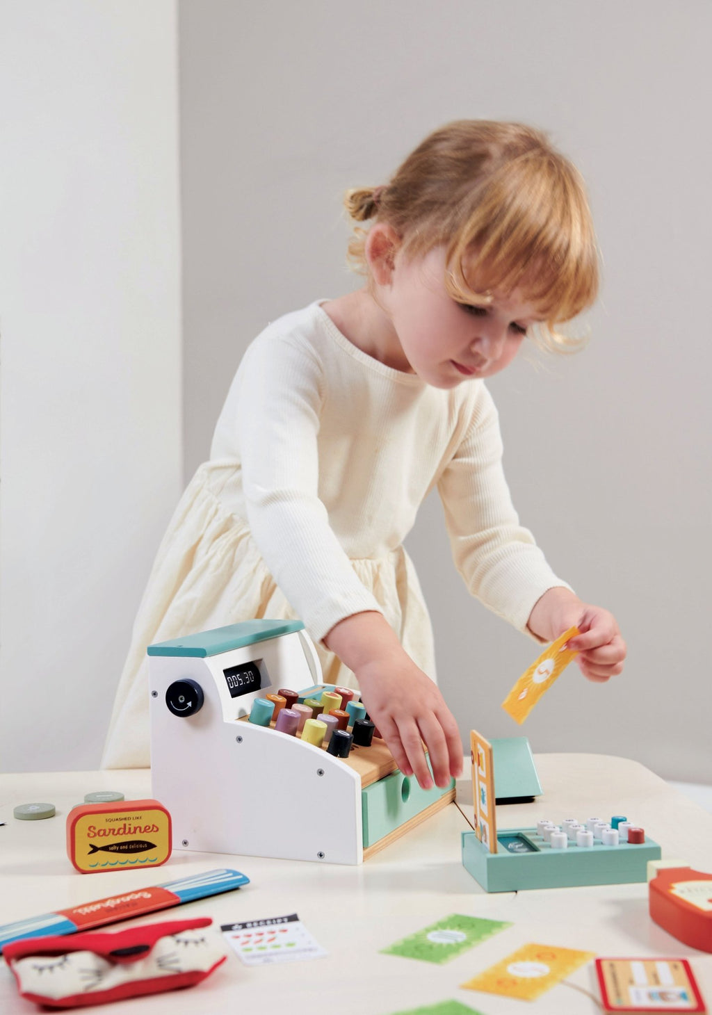 Wooden General Stores Till with Play Money - Baby&More