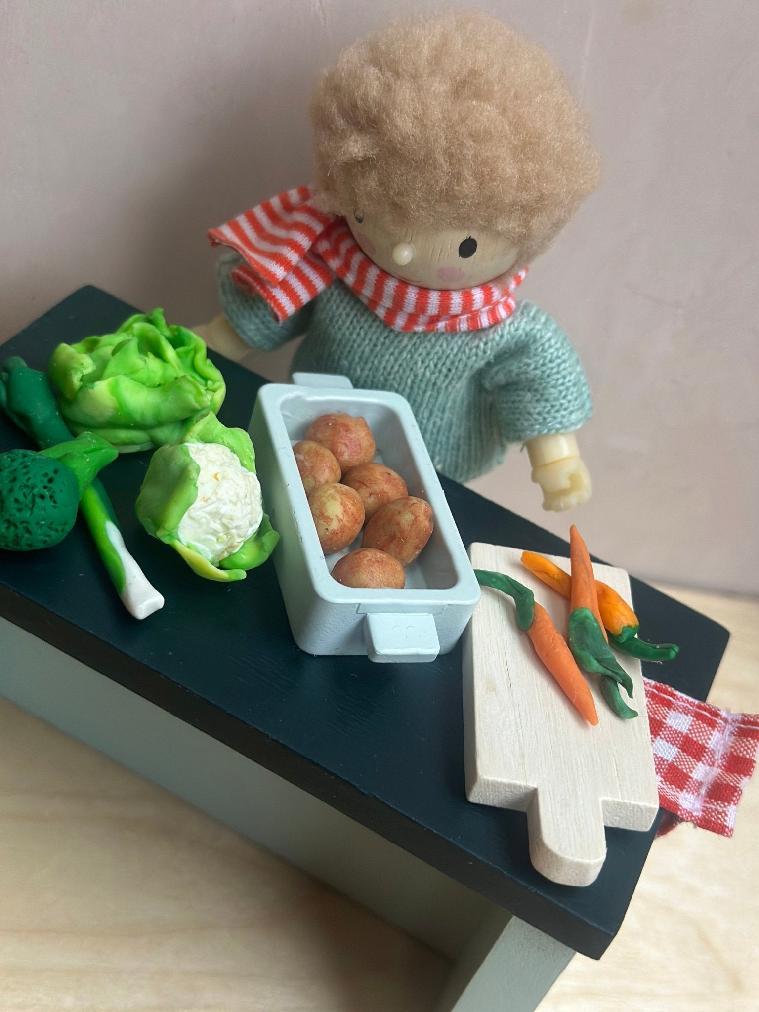 Wooden Greenhouse & Garden Playset / Dolls House Add On - Baby&More