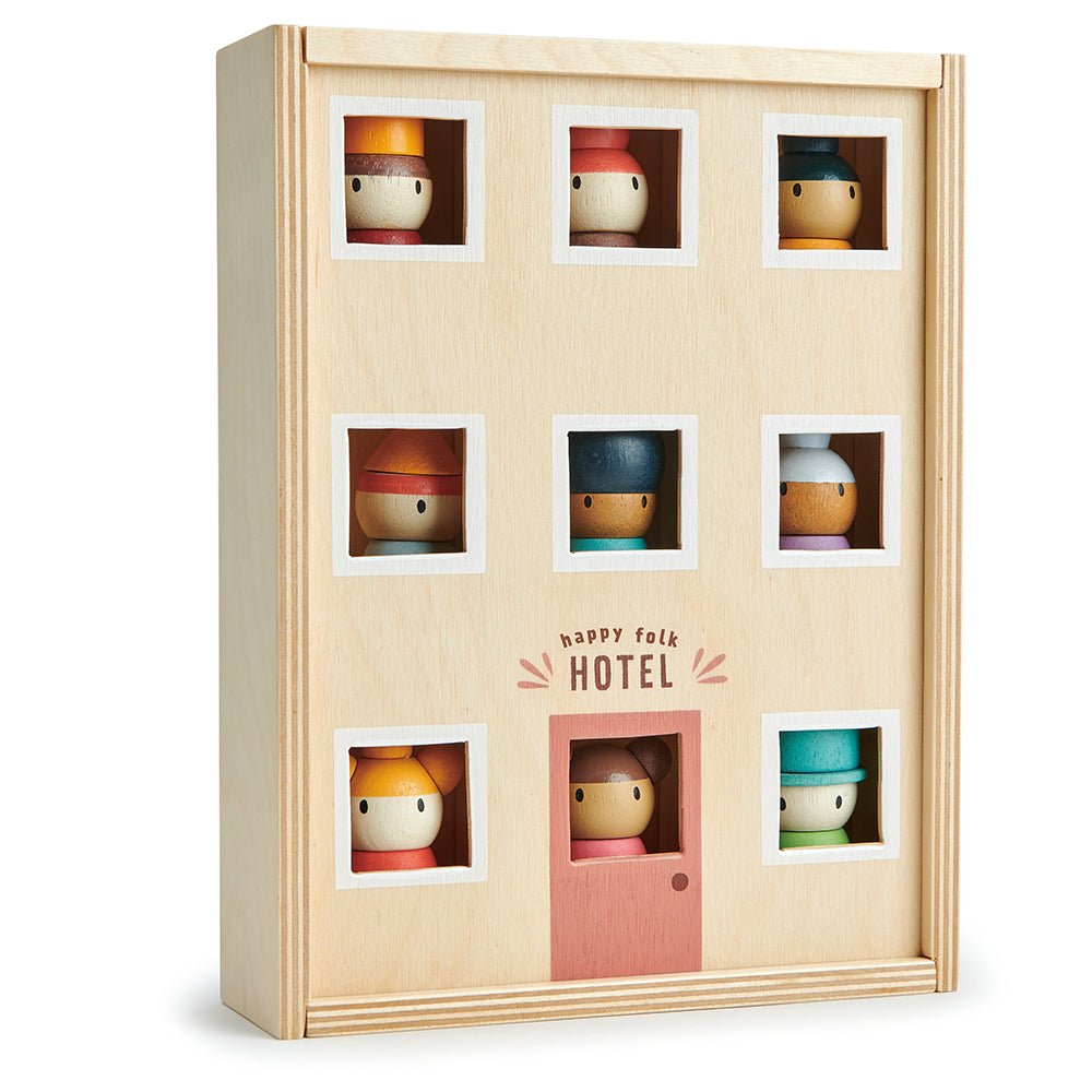 Wooden Happy Folk Hotel - Baby&More