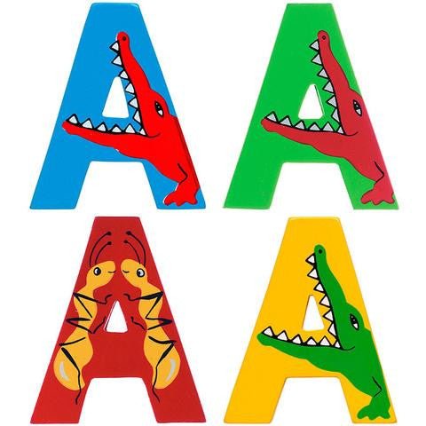 Wooden Letters for Children's Bedroom Doors - Baby&More