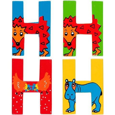 Wooden Letters for Children's Bedroom Doors - Baby&More