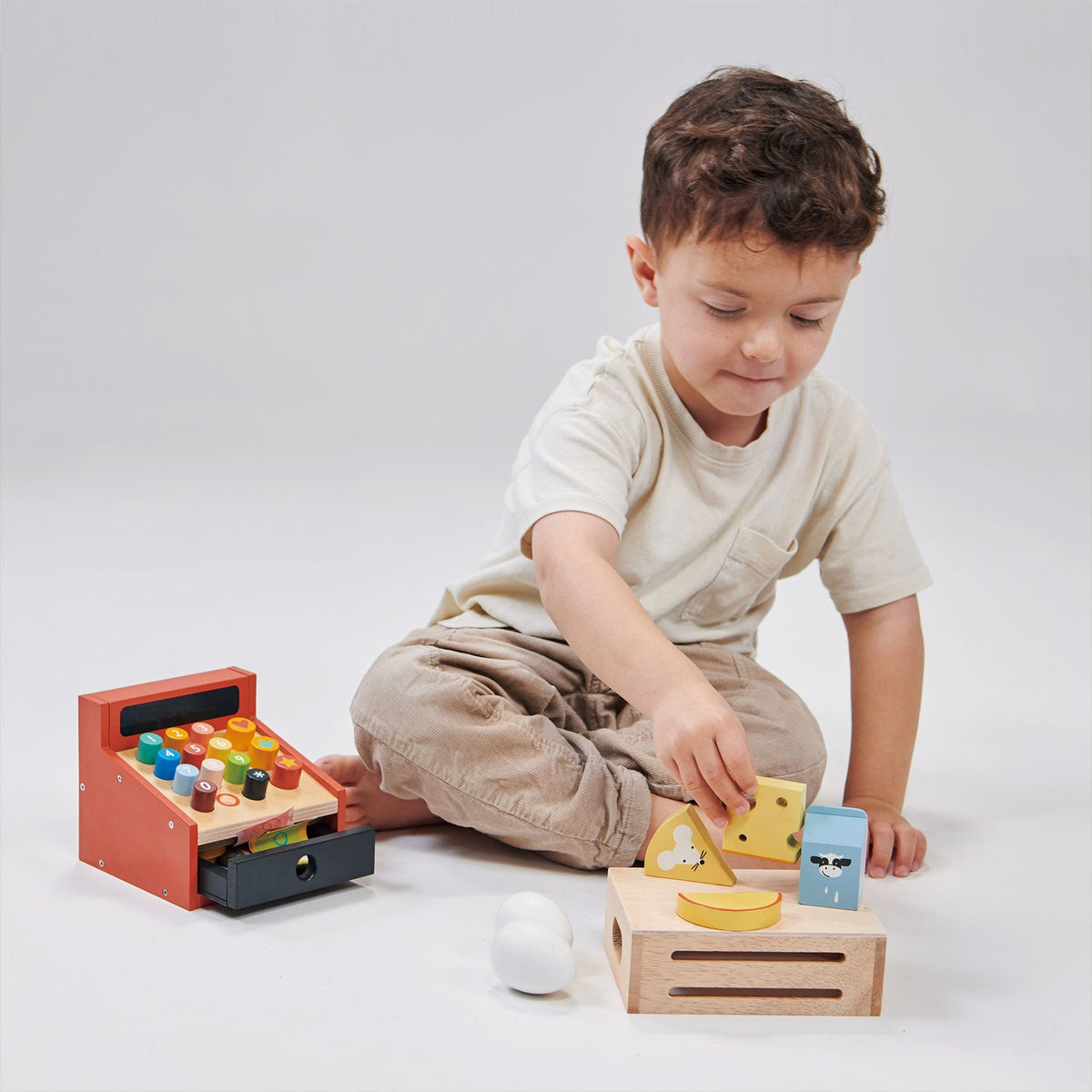 Wooden Market Dairy Crate - Baby&More