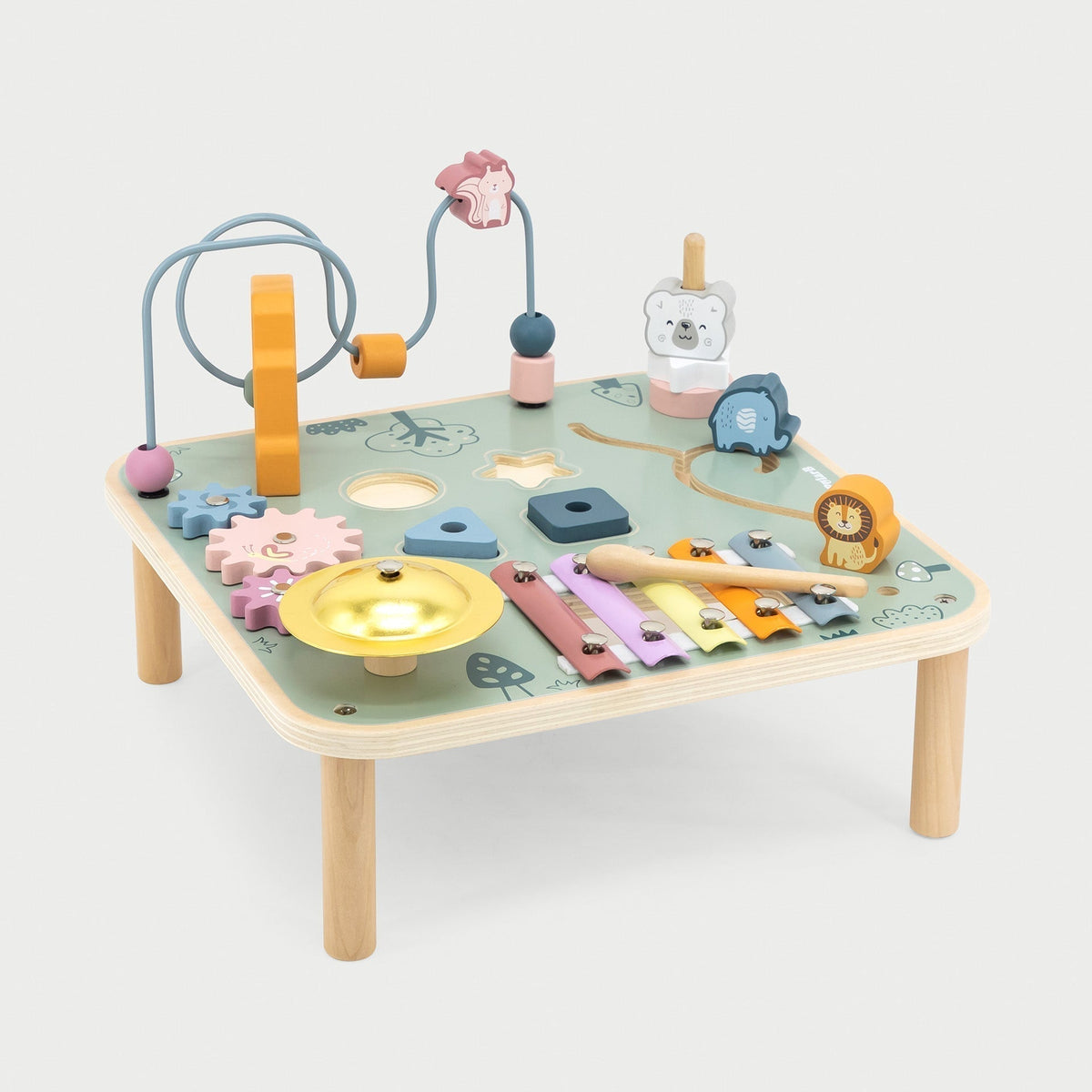 Wooden Multi Function Activity Table – Baby&More