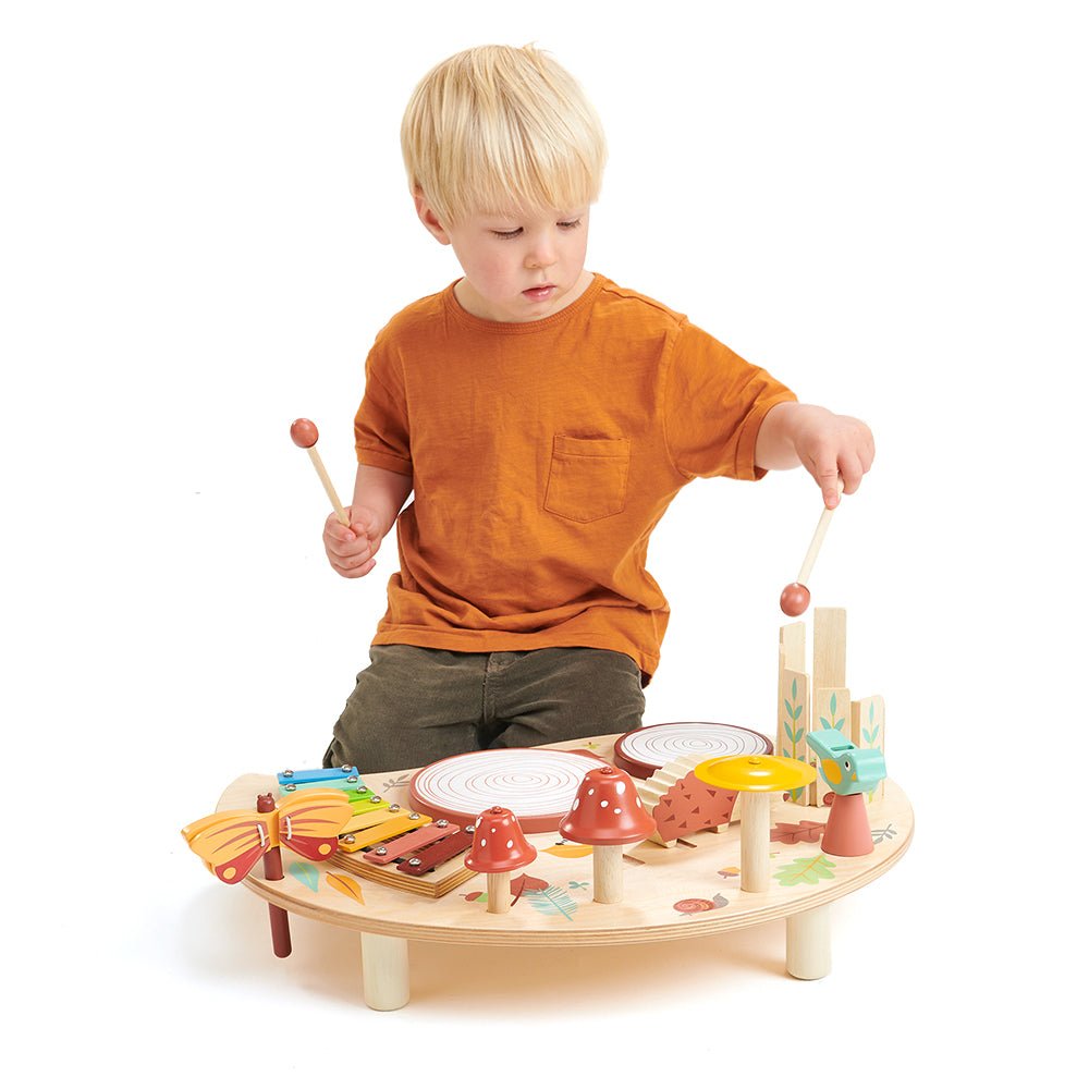 Wooden Music Table Playset - Baby&More