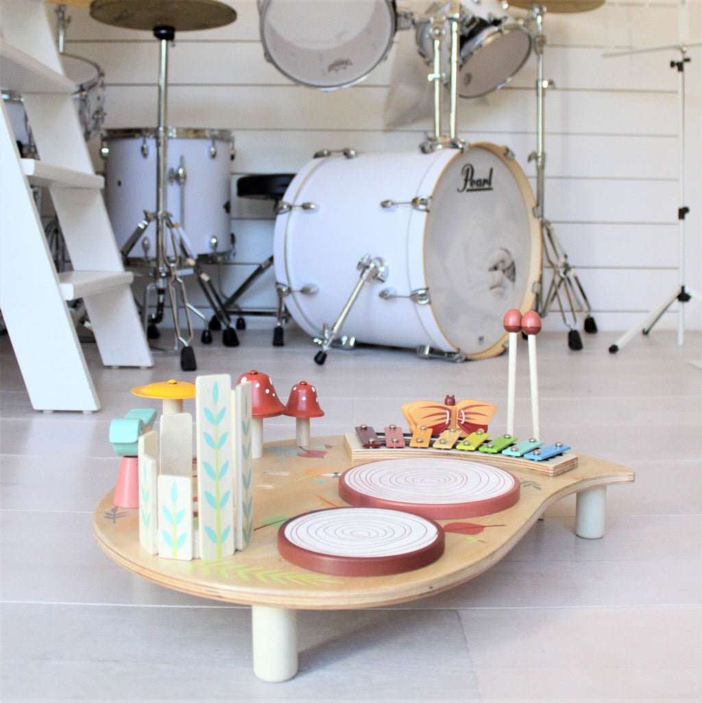 Wooden Music Table Playset - Baby&More