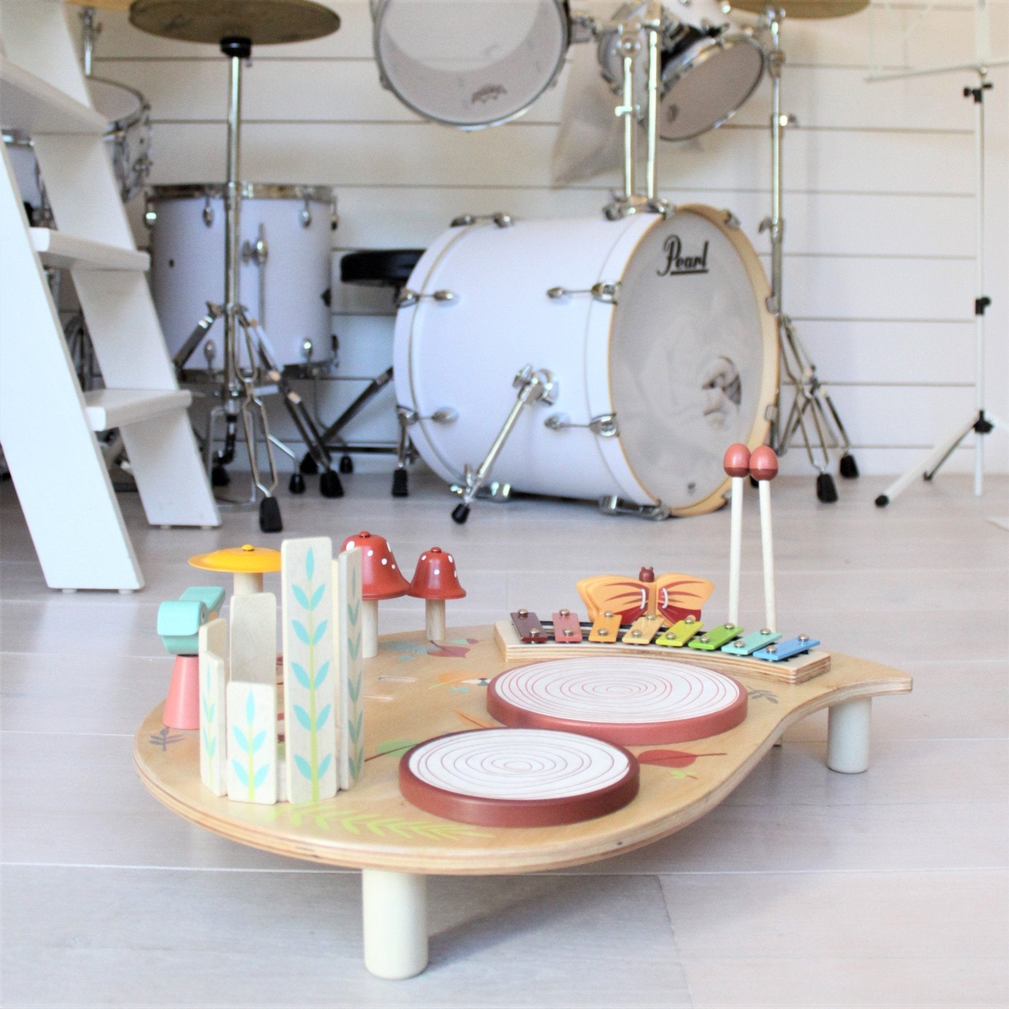 Wooden Music Table Playset - Baby&More