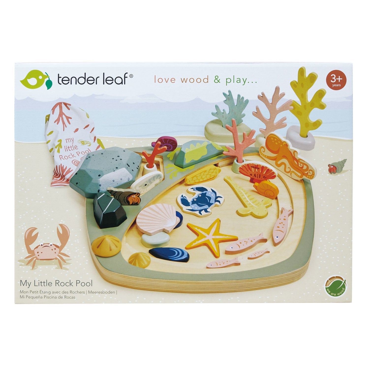 Wooden My Little Rock Pool Playset - Baby&More