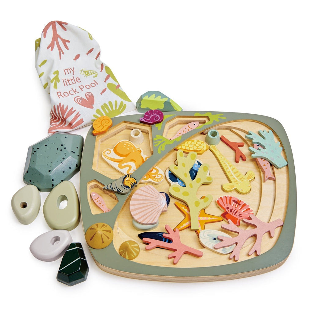 Wooden My Little Rock Pool Playset - Baby&More