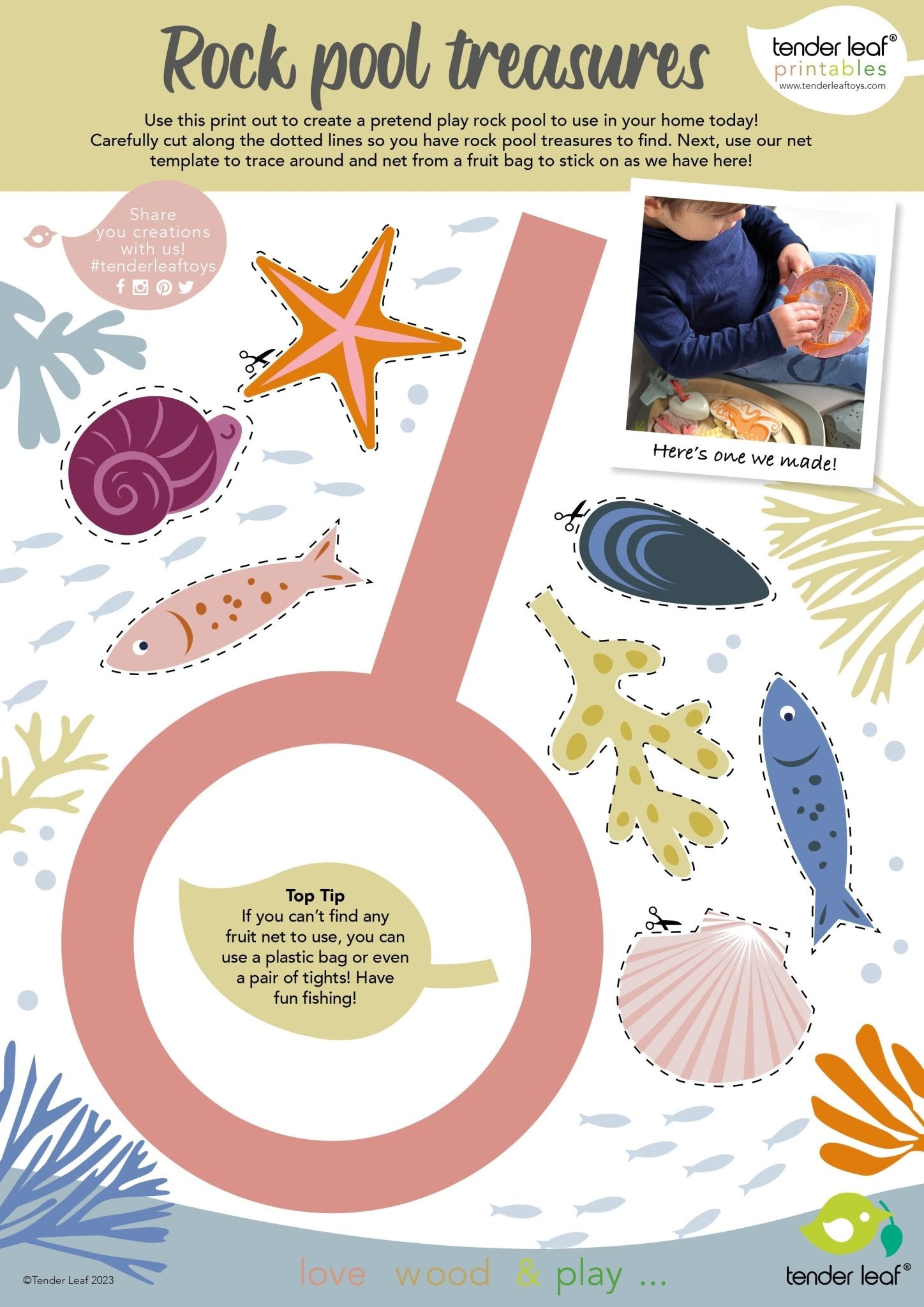 Wooden My Little Rock Pool Playset - Baby&More