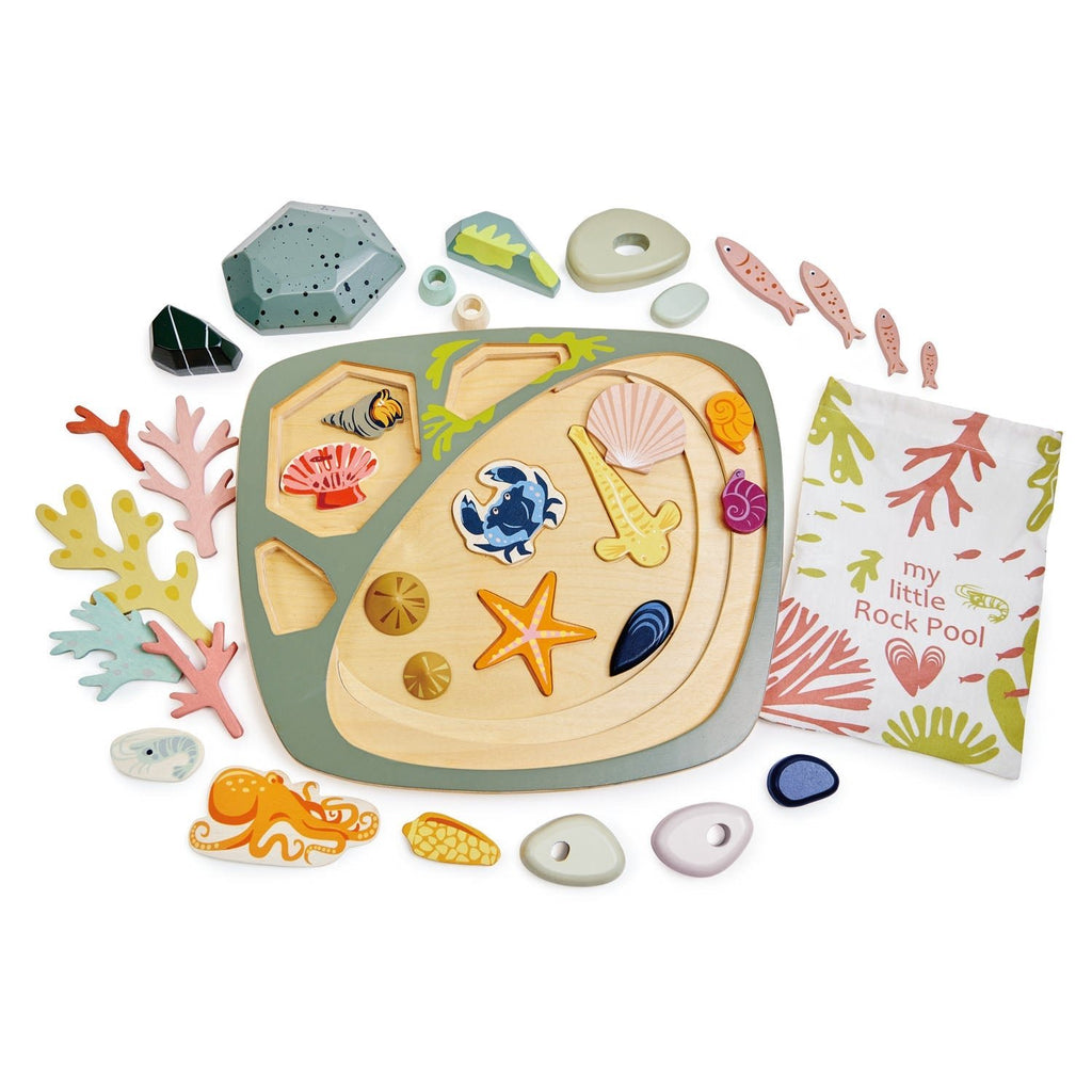 Wooden My Little Rock Pool Playset - Baby&More