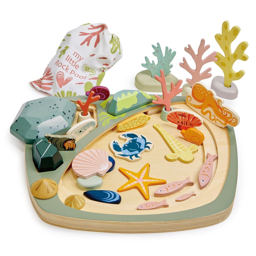 Wooden My Little Rock Pool Playset - Baby&More