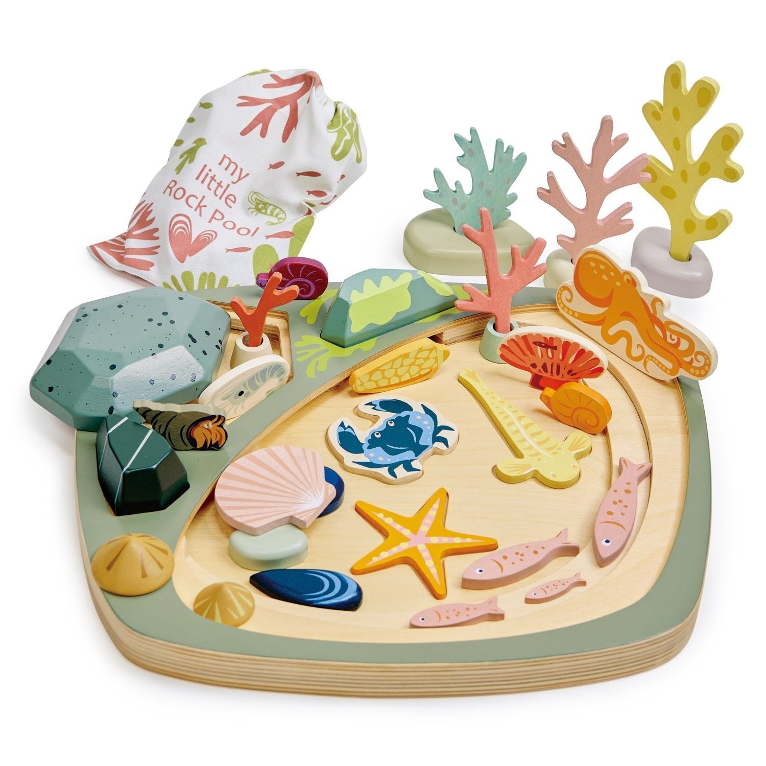 Wooden My Little Rock Pool Playset - Baby&More