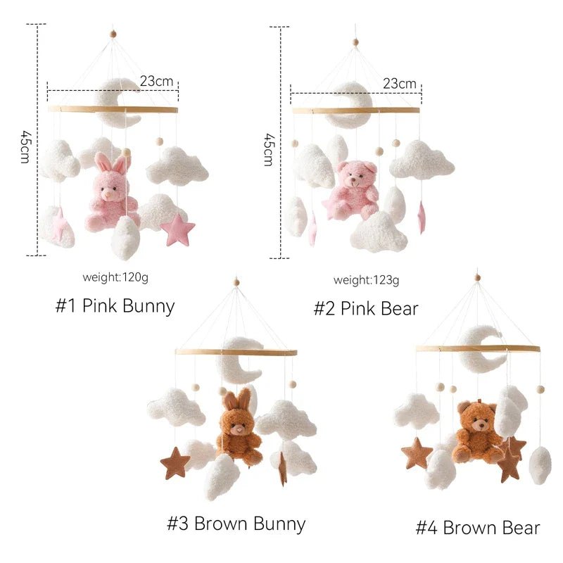 Wooden Nursery Mobile with Many Designs - Baby&More