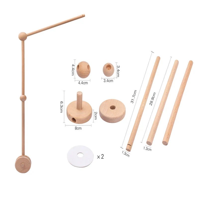 Wooden Nursery Mobile with Many Designs - Baby&More