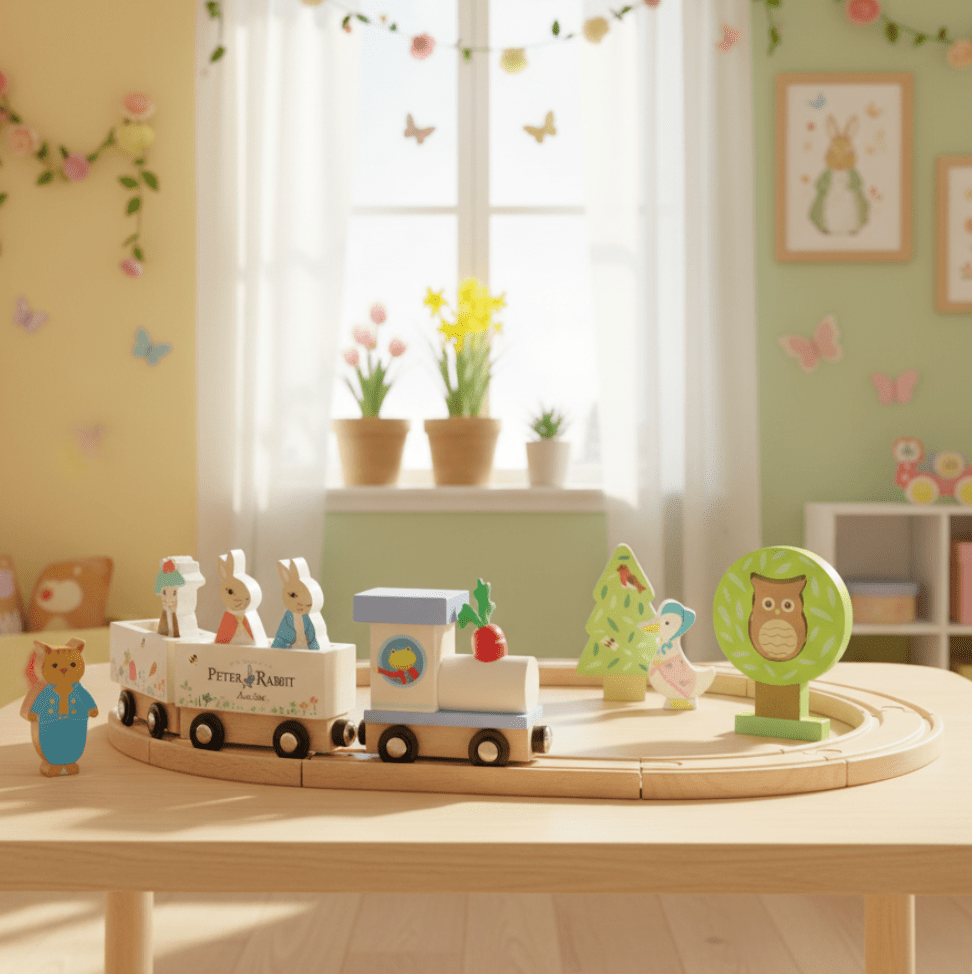 Wooden Peter Rabbit™ Train Set - Baby&More