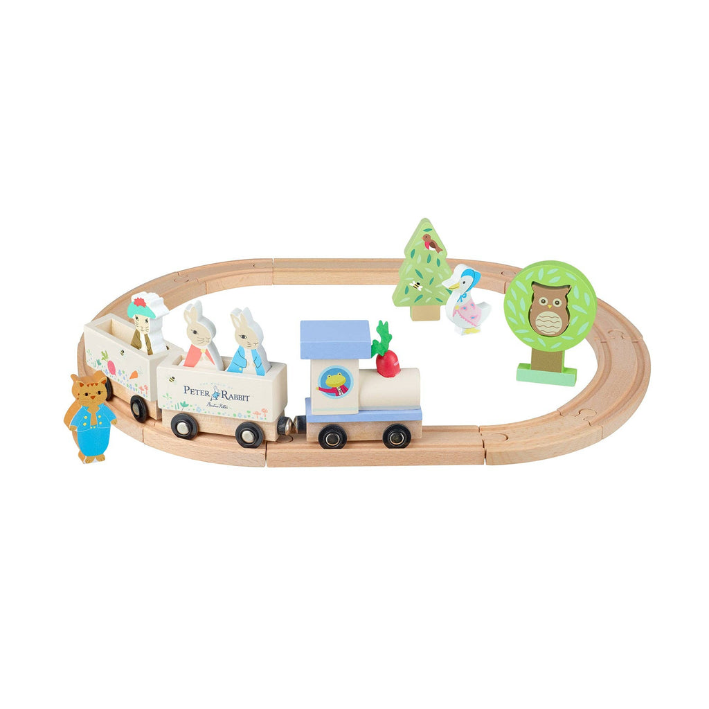 Wooden Peter Rabbit™ Train Set - Baby&More