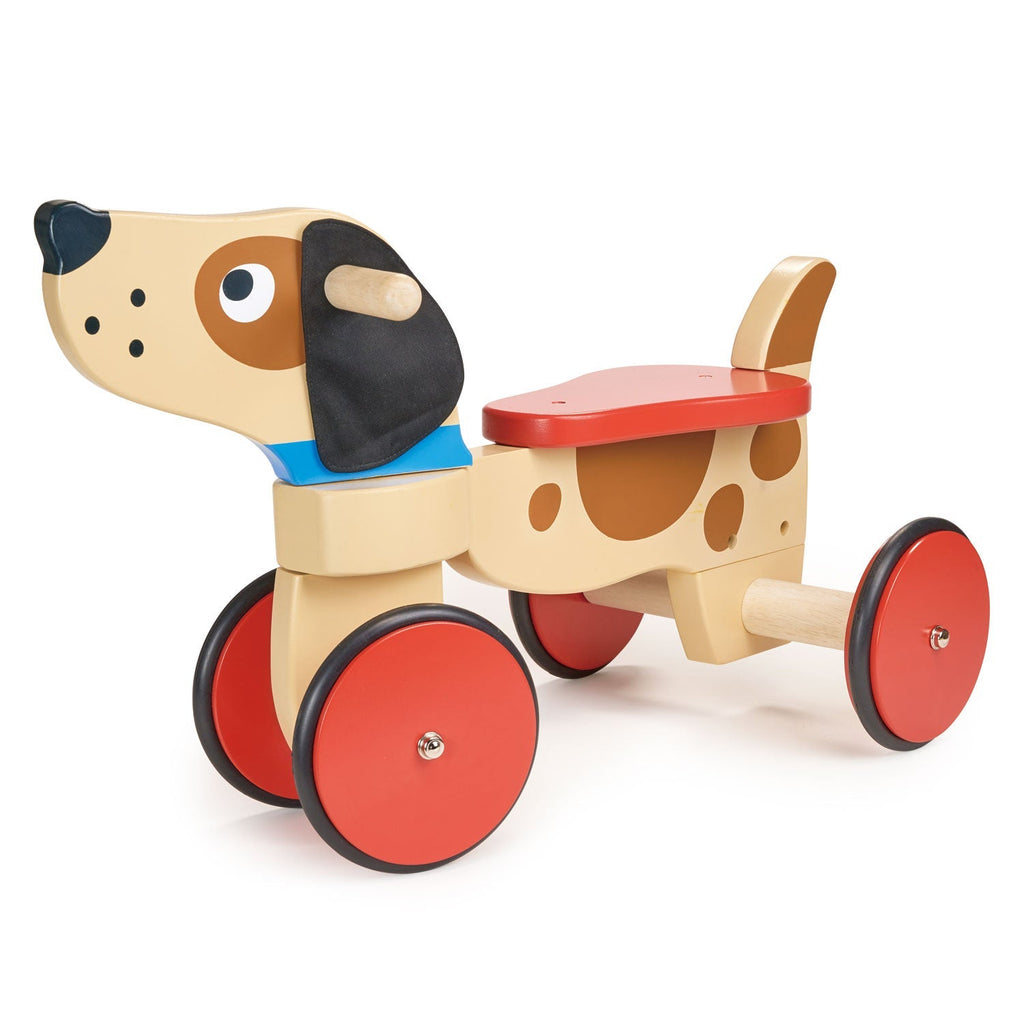 Wooden Ride On Puppy - Baby&More