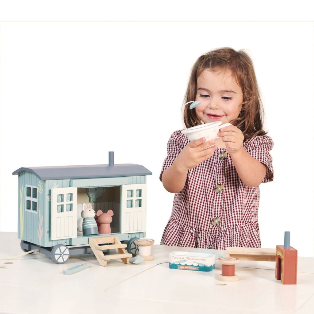 Wooden Secret Meadow Shepherds Hut Playset - Baby&More