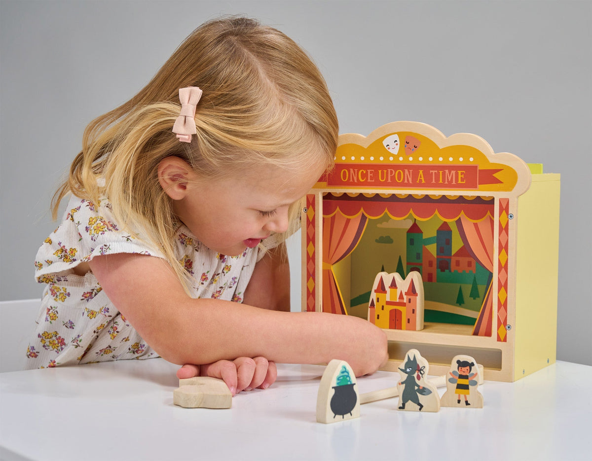Wooden Tabletop Theatre - Baby&More